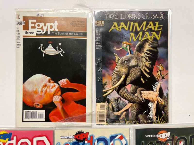 5 DC Comics London # 1 2 4 + Animal # 1 + Egypt # 3 Superman Batman 29 JS43