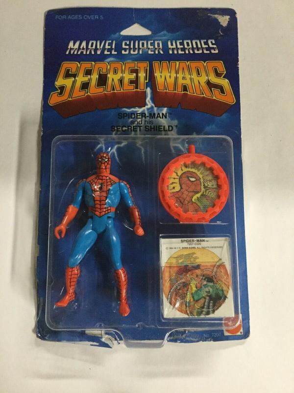 Marvel Super Heroes Secret Wars Spider-man Red And Blue Suit Mattel