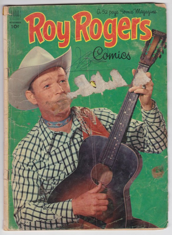 Roy Rogers Comics #59 (Nov 1952) 1.0 FR Dell Comic Book Western 