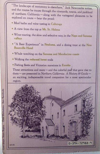 Northern California history&a guide Newcombe,C my whole Eclectic library