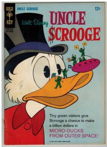 UNCLE SCROOGE (1952-1984 ) 65 FVF Sept. 1966