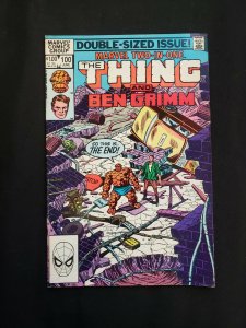 MARVEL TWO-IN-ONE (FN/VF) ISSUE #100, FANTASTIC FOUR, THE THING & BEN GRIMM 1983