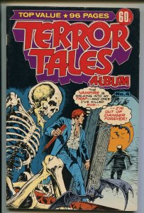 TERROR TALES ALBUM #4 1977-CD COMICS AUSTRALIA-ALEX TOTH-GIANT 98 PAGE ISSUE-fn+ 