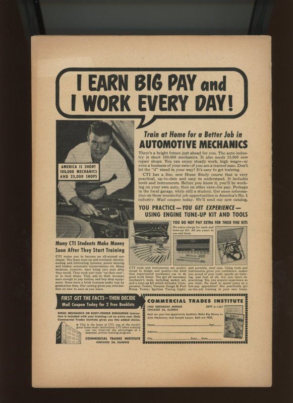 (1958) U.S. Tank Commandos #8: SILVER AGE! WE COMBINE SHIPPING! (3.5)