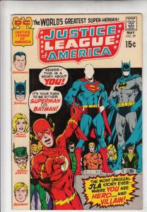 Justice League of America #89 (May-71) VF/NM High-Grade Justice League of Ame...