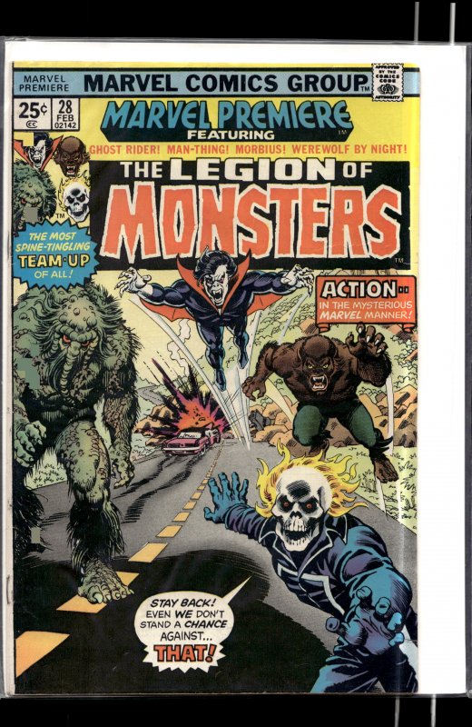Marvel Premiere #28 (1976) Legion of Monsters!