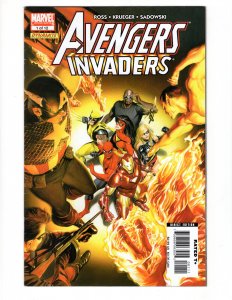 Avengers/Invaders #1 Marvel (2008)  - Alex Ross cover art! Near Mint