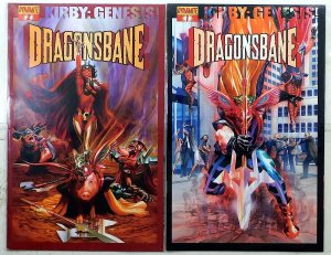Kirby: Genesis - Dragonsbane Lot of 2 #1, 2 2012 Dynamite Circe 1st Print Comics
