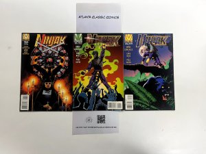 3 Ninjak Indie Comic Books # 23 24 26 8 JS25