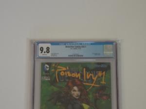 Detective Comics #23.1 (New 52) CGC 9.8; 3D lenticular cover--Poison Ivy #1!