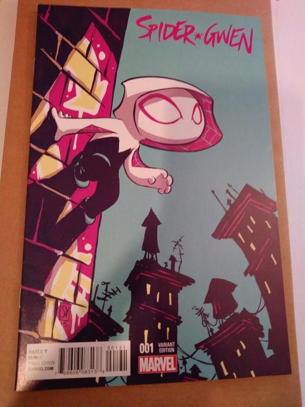 2015 Spider-Gwen Vol 2 #1 Skottie Young Baby Variant Edition Unread Copy