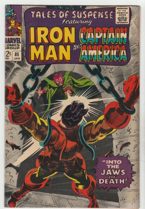 Tales of Suspense #85 (Jan-67) NM- High-Grade Iron Man, Captain America