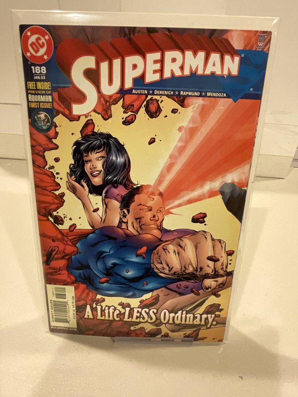 Superman #188  2003  9.0 (our highest grade)