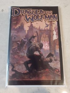 Frank Frazetta's Dracula Meets the Wolf-Man Cover A (2008)