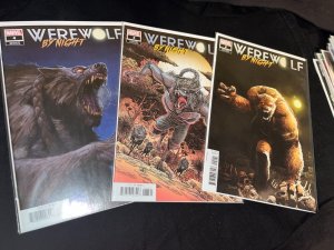 Werewolf by Night (2020) Lot of Issues 2, 3, 4, All 1:25 Variant Covers
