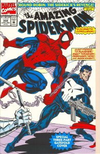 Amazing Spider-Man, The #358 VF ; Marvel | Moon Knight Punisher