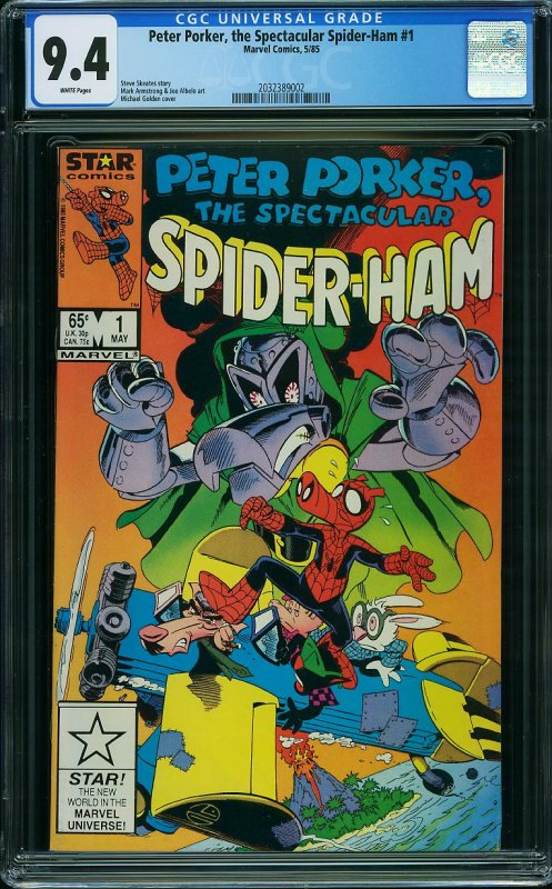 Peter Porker, the Spectacular Spider-Ham (Marvel, 1985) CGC 9.4
