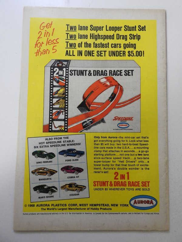 Captain Action #2 (1969) FN Condition!