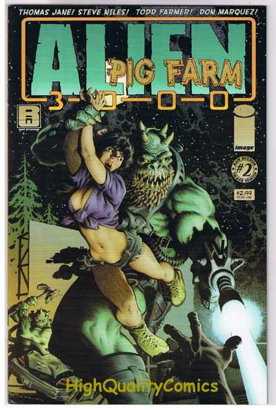 ALIEN PIG FARM #2, Mark Schultz, Steve Niles, 2007, VFN