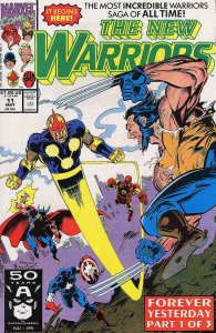 New Warriors, The #11 VF/NM ; Marvel | Wolverine