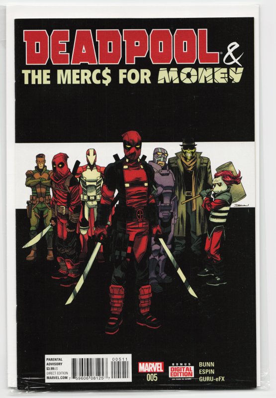 Deadpool & The Mercs For Money #5  (2016) Deadpool