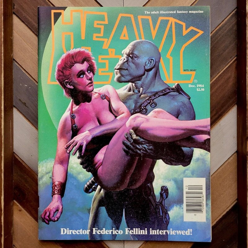 HEAVY METAL Vol.8 #8 & 9 (1984) Sharp Set Of 2 FANTASY ART Legendary Creators