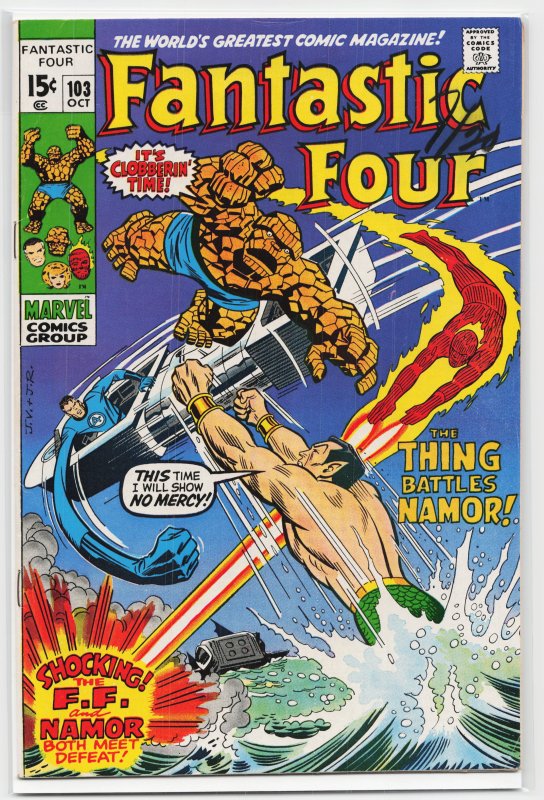 Fantastic Four #103 (1970) Fantastic Four