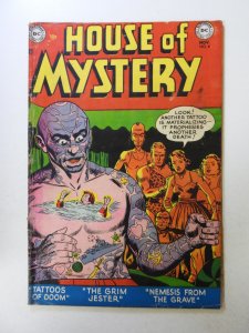 House of Mystery #8 (1952) VG- condition see description