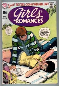 GIRLS' ROMANCES #148-D.C. ROMANCE-SILVER AGE-ASTROLOGY-VG VG