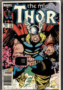 Thor #351 Newsstand Edition (1984) Thor