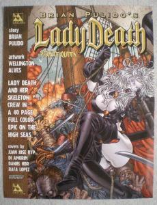 LADY DEATH : PIRATE QUEEN Promo poster, 10x13, Unused, more Promos in store 