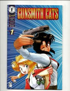 5 Gunsmith Cats Dark Horse Comic Books #1-5 JF21