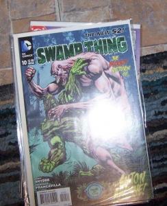 Swamp Thing COMIC # 10 (August 2012, DC) SCOTT SNYDER RETURN OF ANTON ARCANE 