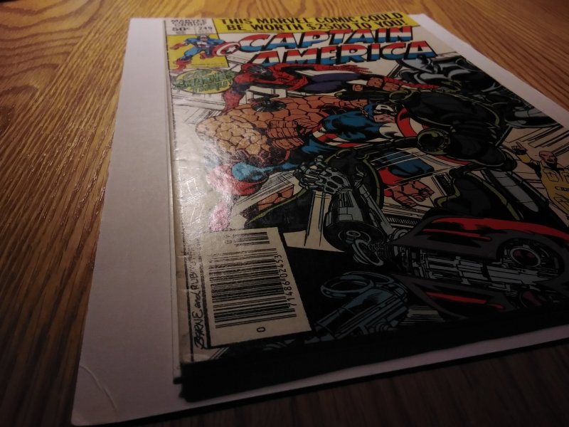 Captain America #249 Newsstand Edition (1980)
