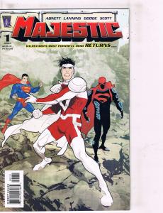 Lot Of 2 Majestic DC Comic Books # 1 & 2 Wildstorm Comic Books J98