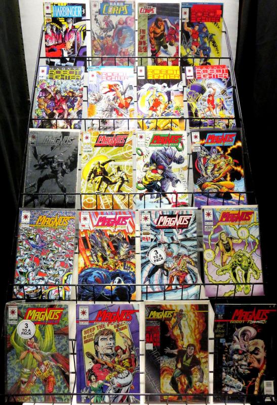 VALIANT COMICS SWB Lot of 190 comics Short White Box!! 1980s-90s F/+ Ninjak etc