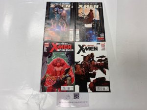 4 MARVEL comic books Ultimate Comics X-Men #11 13 Wolverine X-Men #5 8 23 KM19