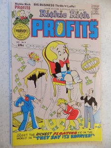 RICHIE RICH PROFITS # 8 HARVEY CARTOON ADVENTURE FUNNY