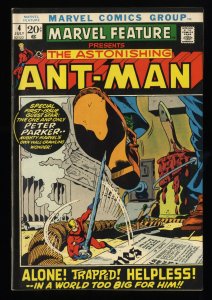 Marvel Feature #4 VF 8.0 Re-introduction of Ant-Man!