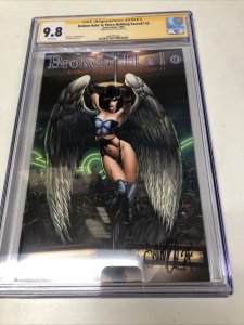 Broken Halo :Is There Nothing Scared (1998)#2(CGC 9.8) Signed Tim Vigil Census=1