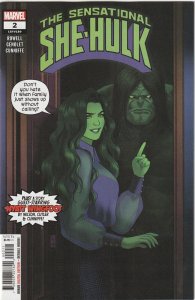 Sensational She-Hulk # 2 Cover A NM Marvel 2023 [U2]