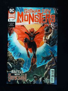 Gotham City Monsters #3  Dc Comics 2020 Vf/Nm