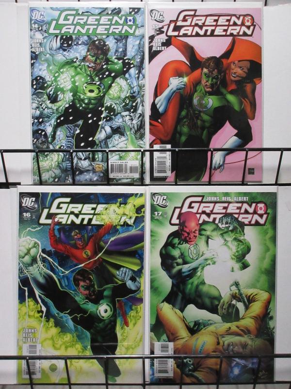 GREEN LANTERN (DC,2005) #14-17 VF-NM 'Wanted: Hal Jordan' Alan Scott! The Corps