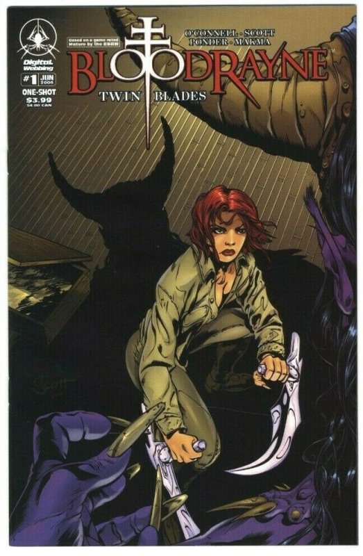 Bloodrayne: Twin Blades #1 Cover A - Digital Webbing - June 2006