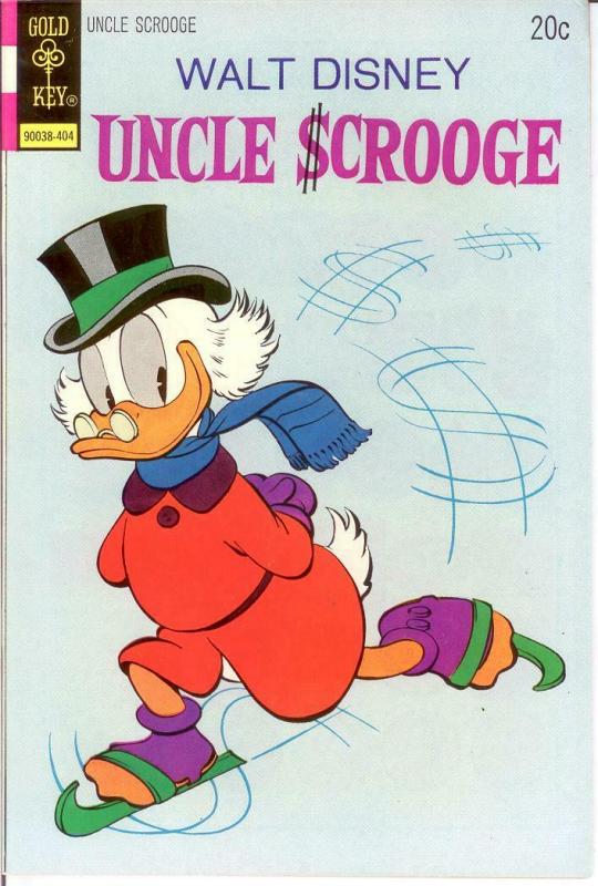 UNCLE SCROOGE 111 VG-F April 1974 COMICS BOOK