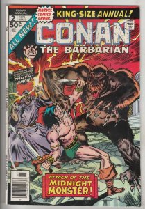 Conan the Barbarian King-Size #2 (Jan-76)  PRICE DROP! VF/NM High-Grade Conan!
