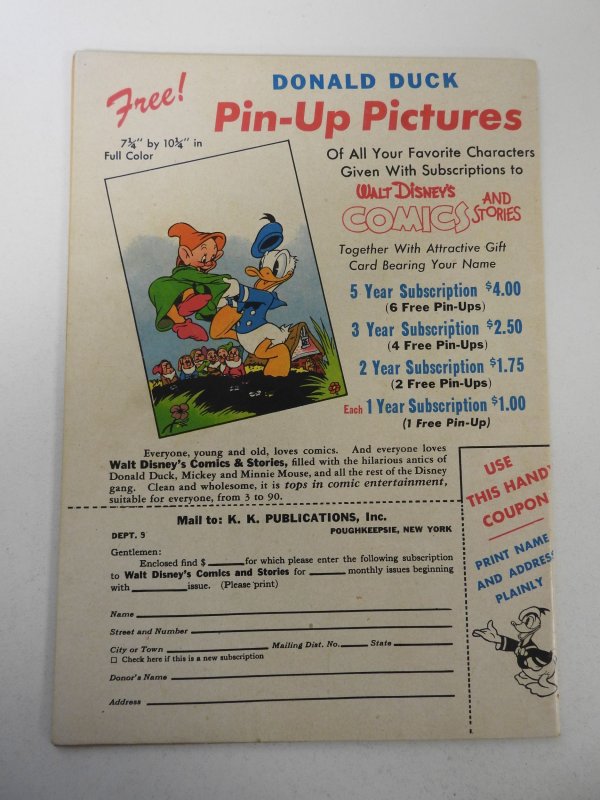Walt Disney's Comics and Stories #72 (1946) FN+ Condition!