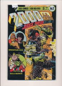 Eagle Comics 2000 A.D. ft JUDGE DREDD MEGA SERIES #1-6  VF/NM (PF252)
