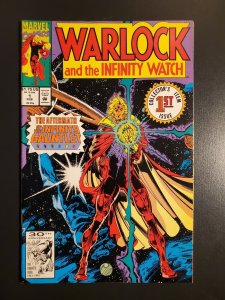 Warlock and the Infinity Watch #1 (1992) FVF (7.0) 1st issue|
