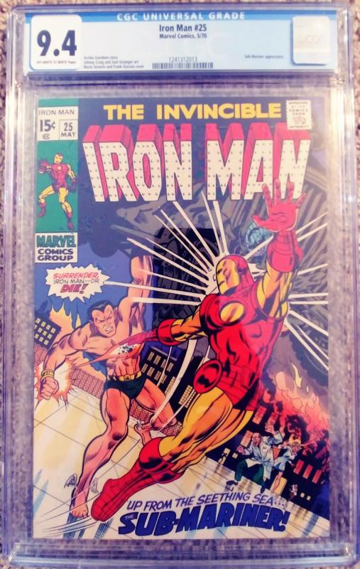 Iron Man #25 (Marvel, 1970) CGC 9.4